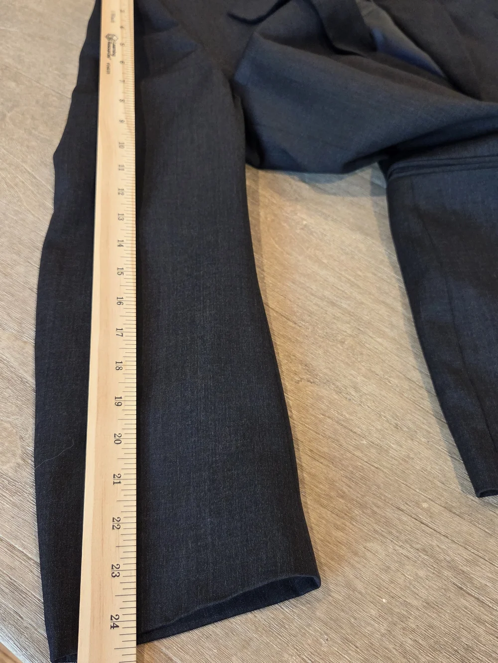 Brooks Brothers Mens Charcoal Gray Two-Button Notch Lapel Suit Jacket Blazer 41R